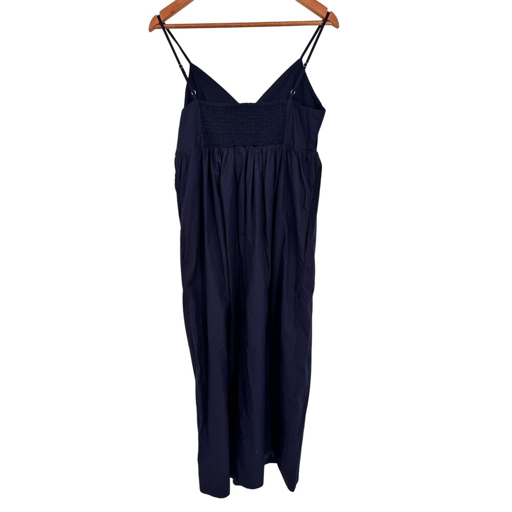 QUINCE NWT Organic Cotton Sleeveless Maxi Dress in Navy // S - Picture 12 of 12
